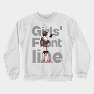 Girls' Frontline Tactical Chic Tee: Where Strength Meets Style Crewneck Sweatshirt